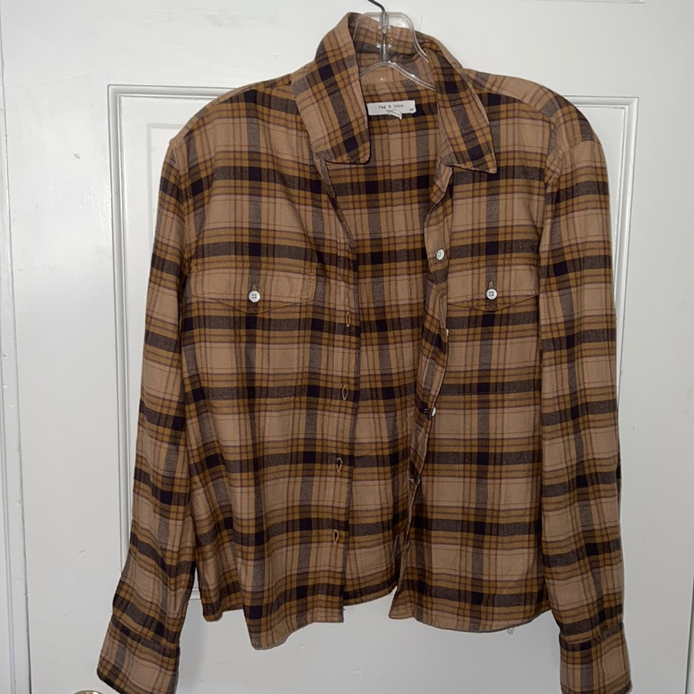 RAG & BONE flannel button down